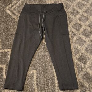 Women's Gray Ankle Pants